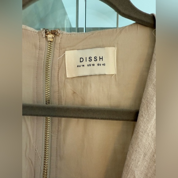 Dissh Dresses | Dissh Tina Maxi Dress in Natural Linen - Picture 7 of 7